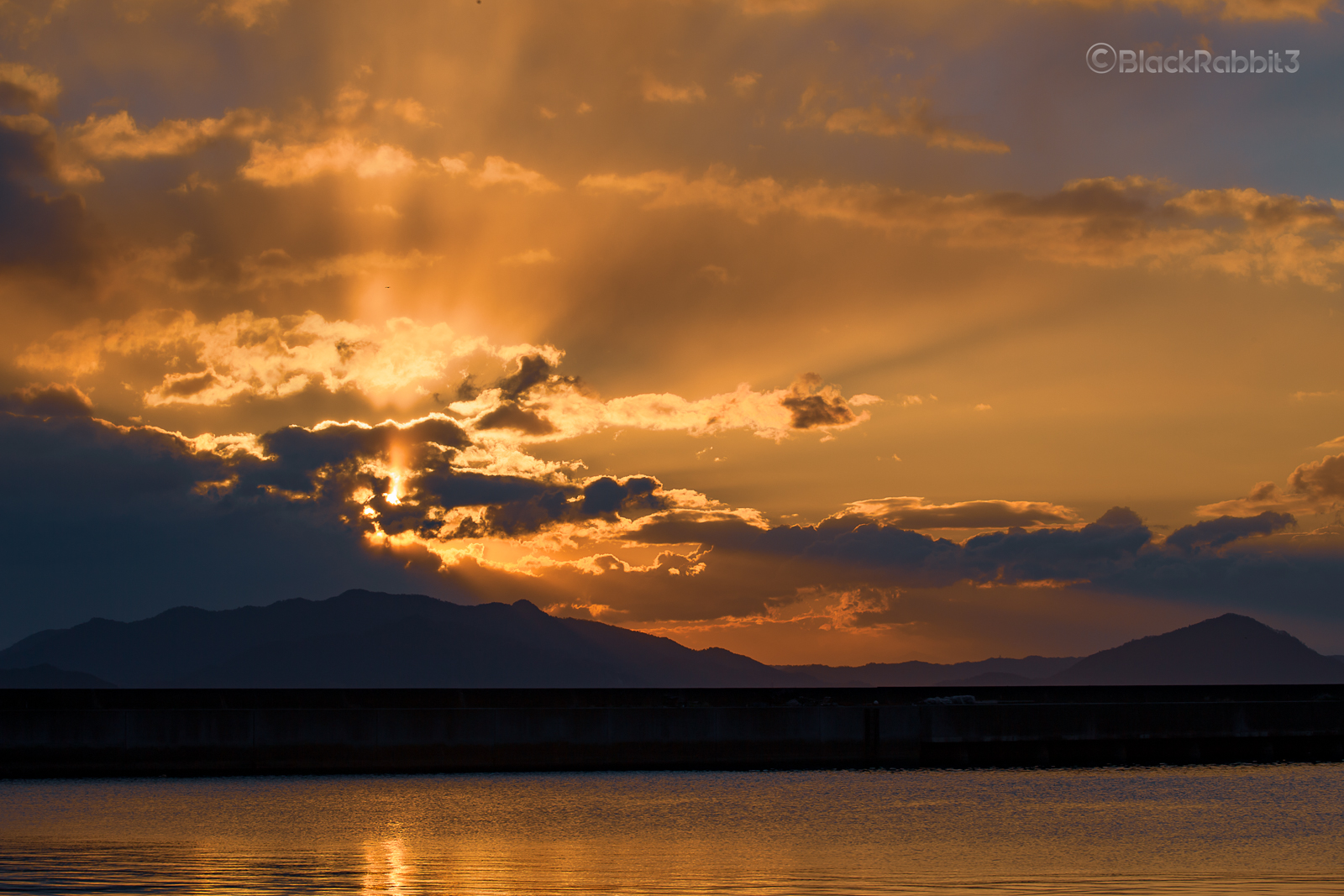地御前の朝（広島県廿日市市）