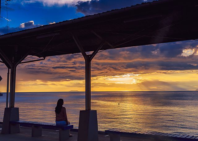 下灘サンセット