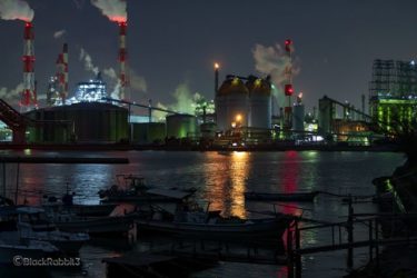 水島コンビナート（岡山県倉敷市）