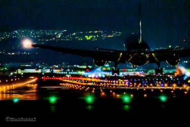 18:43(千里川土手)