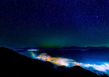 荒谷山の雲海（広島市）