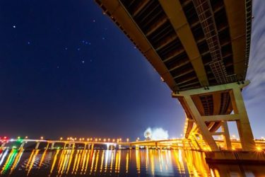 広島ゴールデンブリッジ、と、オリオン