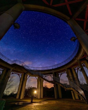 灯りを永遠へ（広島県呉市、十文字山公園）